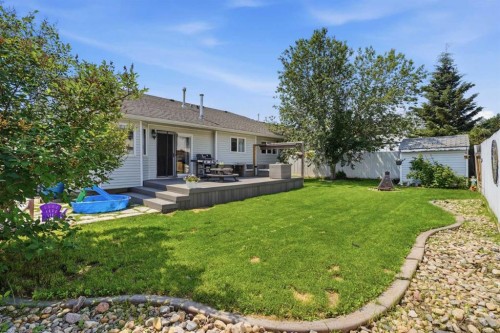 5 Westwood Crescent, Sylvan Lake, AB - Outdoor With Deck Patio Veranda