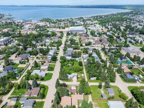 4719 46 Avenue, Sylvan Lake, AB - Outdoor With Body Of Water With View