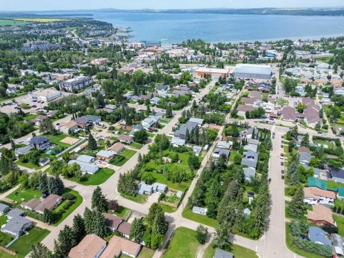 4719 46 Avenue, Sylvan Lake, AB - Outdoor With Body Of Water With View