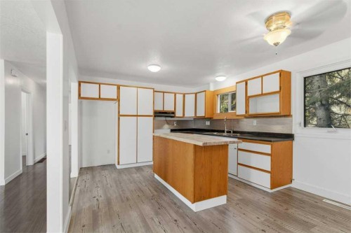 4719 46 Avenue, Sylvan Lake, AB - Indoor Photo Showing Kitchen
