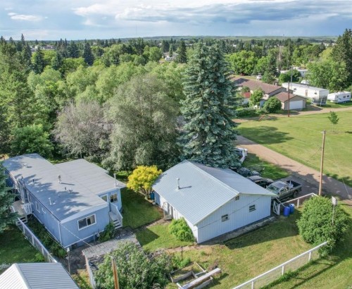 #8 48A Street Close, Alix, AB - Outdoor With View
