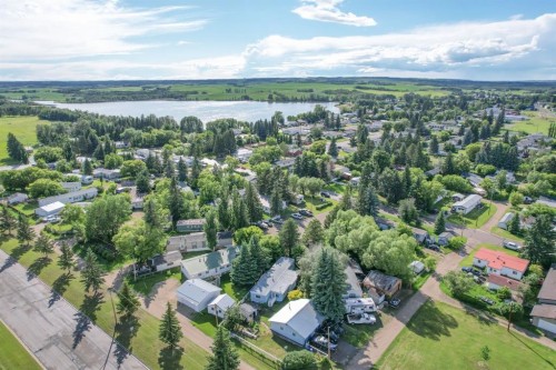 #8 48A Street Close, Alix, AB - Outdoor With View