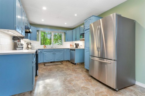 5215 52 Avenue, Eckville, AB - Indoor Photo Showing Kitchen