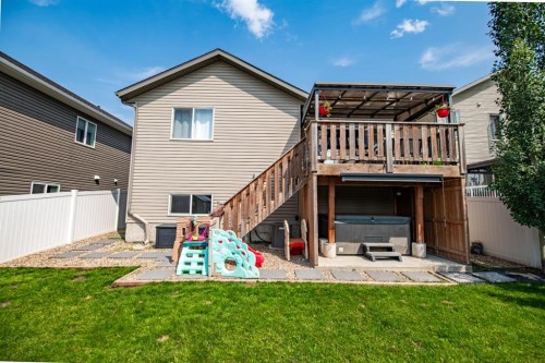 17 Alderwood Close, Blackfalds, AB - Outdoor With Deck Patio Veranda With Exterior