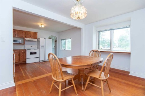 4645 47 Street, Red Deer, AB - Indoor Photo Showing Dining Room