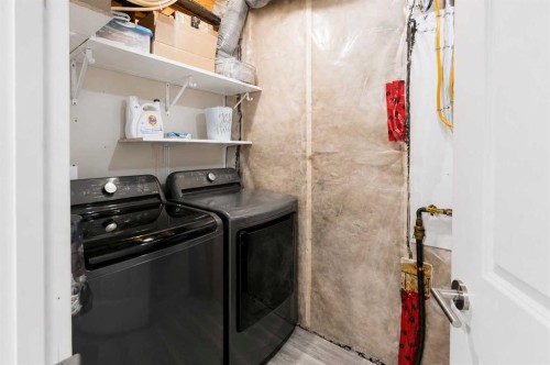 18 Hanson Green, Penhold, AB - Indoor Photo Showing Laundry Room