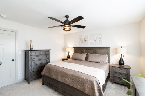 22 Napoleon Meadows Way, Innisfail, AB - Indoor Photo Showing Bedroom