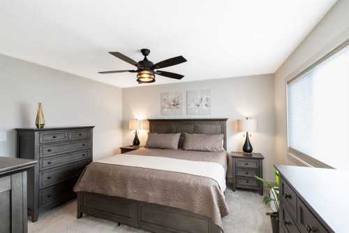 22 Napoleon Meadows Way, Innisfail, AB - Indoor Photo Showing Bedroom