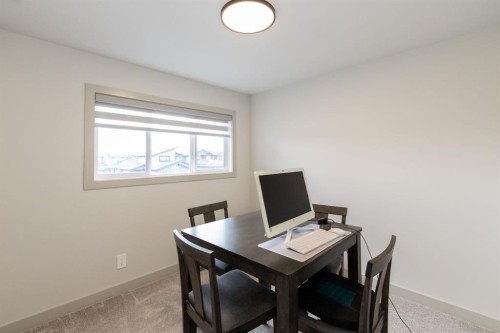 22 Napoleon Meadows Way, Innisfail, AB - Indoor Photo Showing Office