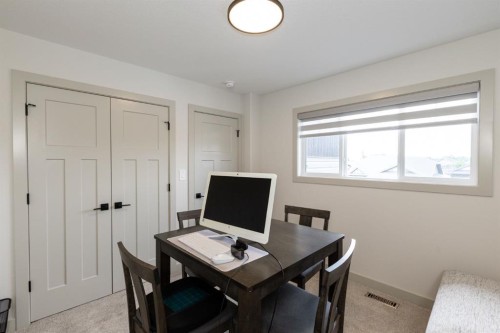 22 Napoleon Meadows Way, Innisfail, AB - Indoor Photo Showing Office