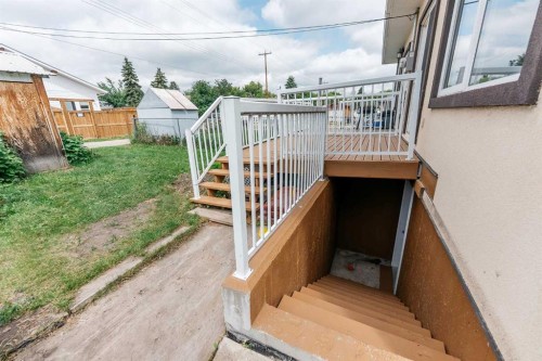 5140 51 Street, Lacombe, AB - Outdoor With Deck Patio Veranda With Exterior