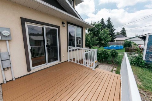 5140 51 Street, Lacombe, AB - Outdoor With Deck Patio Veranda With Exterior