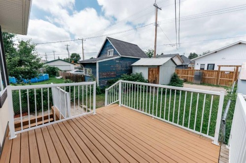 5140 51 Street, Lacombe, AB - Outdoor With Deck Patio Veranda With Exterior
