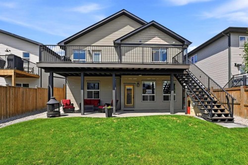73 Maclean Close, Blackfalds, AB - Outdoor With Deck Patio Veranda