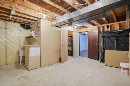 4808 Landsdown Avenue, Blackfalds, AB - Indoor Photo Showing Basement