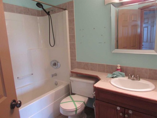 5204 Landsdowne Avenue, Blackfalds, AB - Indoor Photo Showing Bathroom