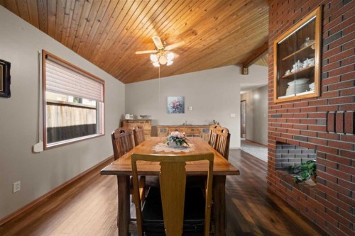 4901 52 Street, Killam, AB - Indoor Photo Showing Dining Room