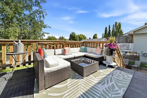 155 Lampard Crescent, Red Deer, AB - Outdoor With Deck Patio Veranda With Exterior