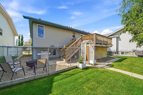 155 Lampard Crescent, Red Deer, AB - Outdoor With Deck Patio Veranda With Exterior