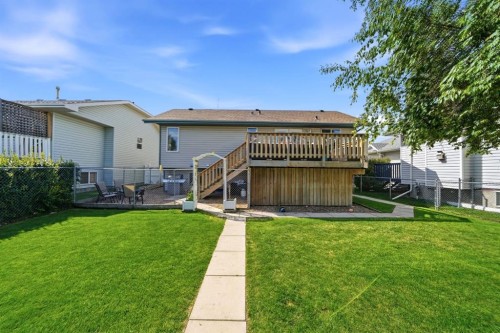 155 Lampard Crescent, Red Deer, AB - Outdoor With Deck Patio Veranda