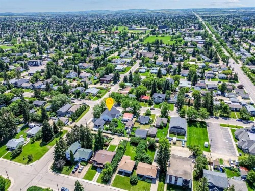 3902 46 Street, Red Deer, AB - Outdoor With View