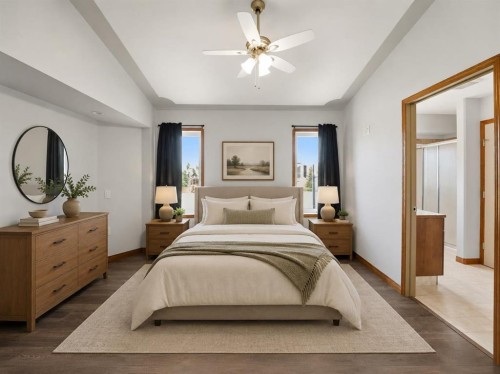 422045 Range Road 10, Rural Ponoka County, AB - Indoor Photo Showing Bedroom