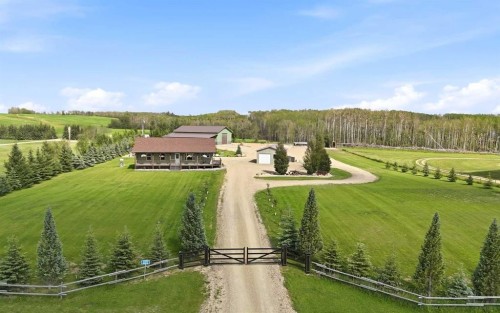 422045 Range Road 10, Rural Ponoka County, AB - Outdoor With View