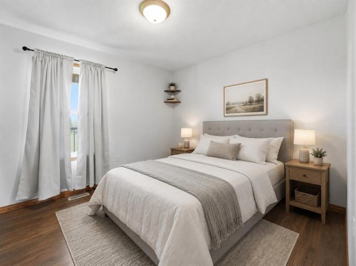 422045 Range Road 10, Rural Ponoka County, AB - Indoor Photo Showing Bedroom