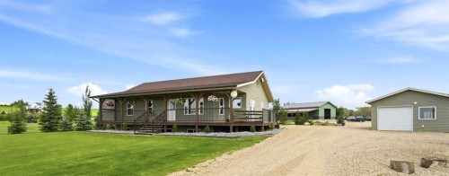 422045 Range Road 10, Rural Ponoka County, AB - Outdoor With Deck Patio Veranda