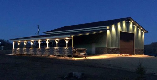 422045 Range Road 10, Rural Ponoka County, AB - Outdoor With Deck Patio Veranda