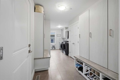 1 Meadow Close, Lacombe, AB - Indoor Photo Showing Laundry Room
