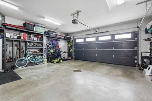 1 Meadow Close, Lacombe, AB - Indoor Photo Showing Garage