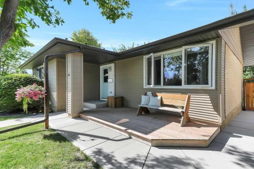 4 Anders Street, Red Deer, AB - Outdoor With Deck Patio Veranda With Exterior
