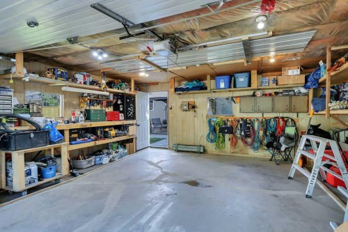 4 Anders Street, Red Deer, AB - Indoor Photo Showing Garage
