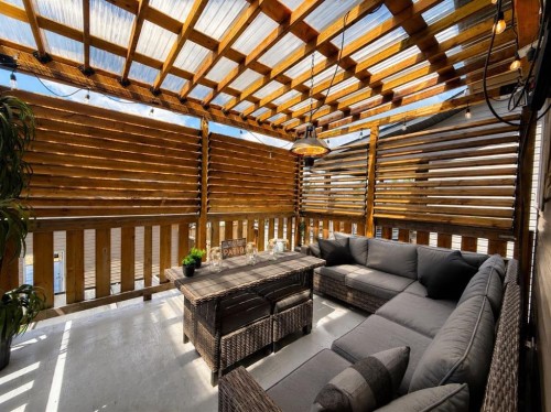 58 Village Crescent, Red Deer, AB - Outdoor With Deck Patio Veranda With Exterior