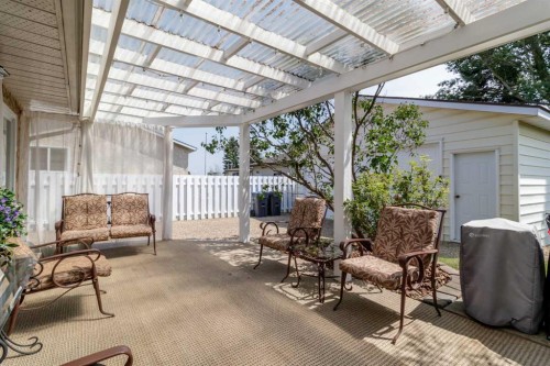 45 Sylvan Drive, Sylvan Lake, AB - Outdoor With Deck Patio Veranda