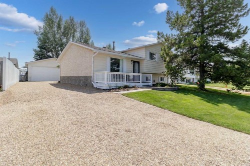 45 Sylvan Drive, Sylvan Lake, AB - Outdoor With Deck Patio Veranda