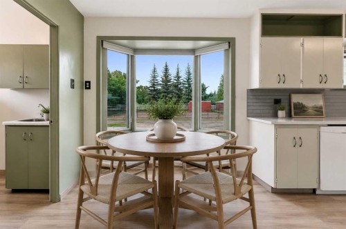 38546 Range Road 272, Red Deer, AB - Indoor Photo Showing Dining Room