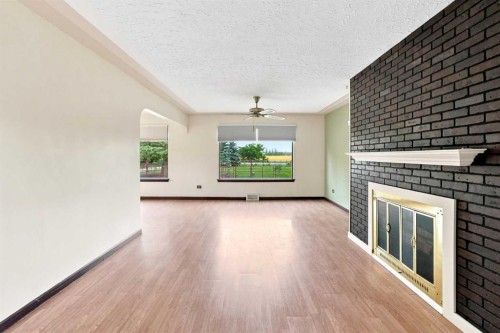 38546 Range Road 272, Red Deer, AB - Indoor With Fireplace