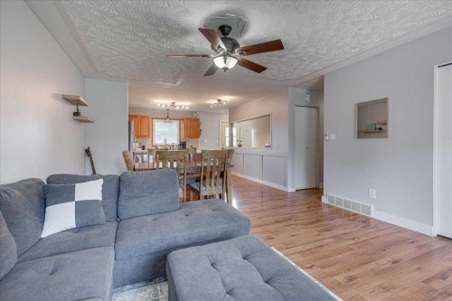 4709 55 Avenue, Rimbey, AB - Indoor Photo Showing Living Room