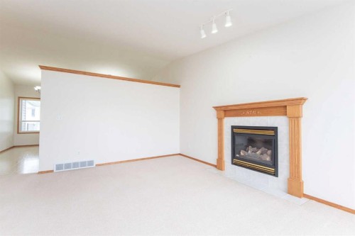 19 Logan Close, Red Deer, AB - Indoor With Fireplace