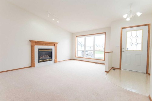 19 Logan Close, Red Deer, AB - Indoor With Fireplace