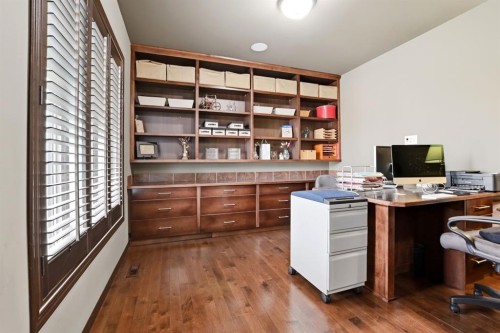 74 Oaklands Crescent, Red Deer, AB - Indoor Photo Showing Office