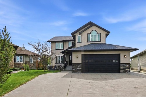 74 Oaklands Crescent, Red Deer, AB - Outdoor With Facade