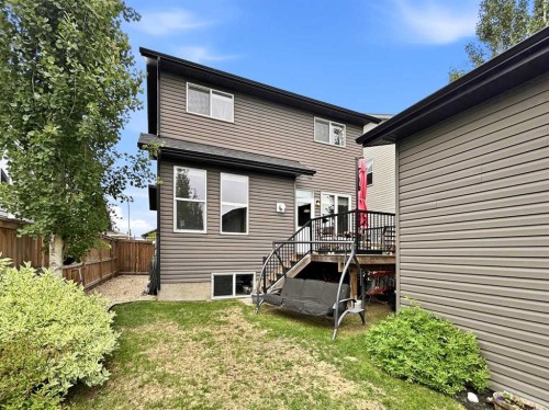 133 Portway Close, Blackfalds, AB - Outdoor With Exterior