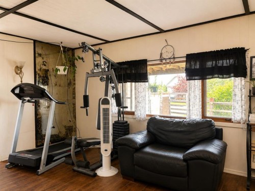 5220 44 Street, Consort, AB - Indoor Photo Showing Gym Room