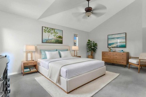 13 Fern Crescent, Sylvan Lake, AB - Indoor Photo Showing Bedroom