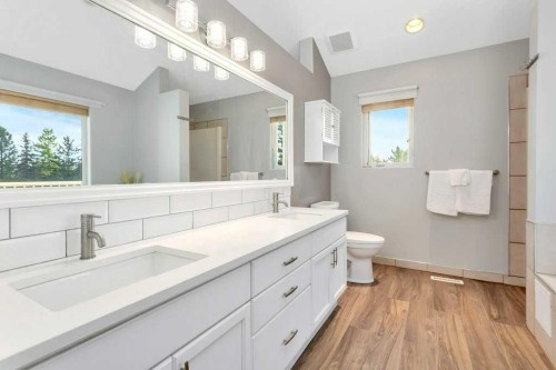 13 Fern Crescent, Sylvan Lake, AB - Indoor Photo Showing Bathroom