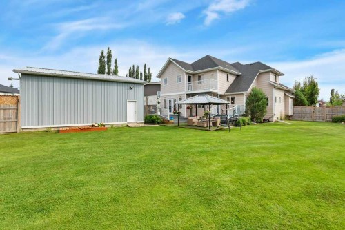 13 Fern Crescent, Sylvan Lake, AB - Outdoor With Deck Patio Veranda