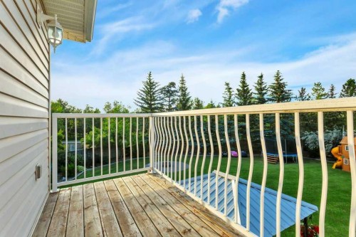 13 Fern Crescent, Sylvan Lake, AB - Outdoor With Deck Patio Veranda With Exterior